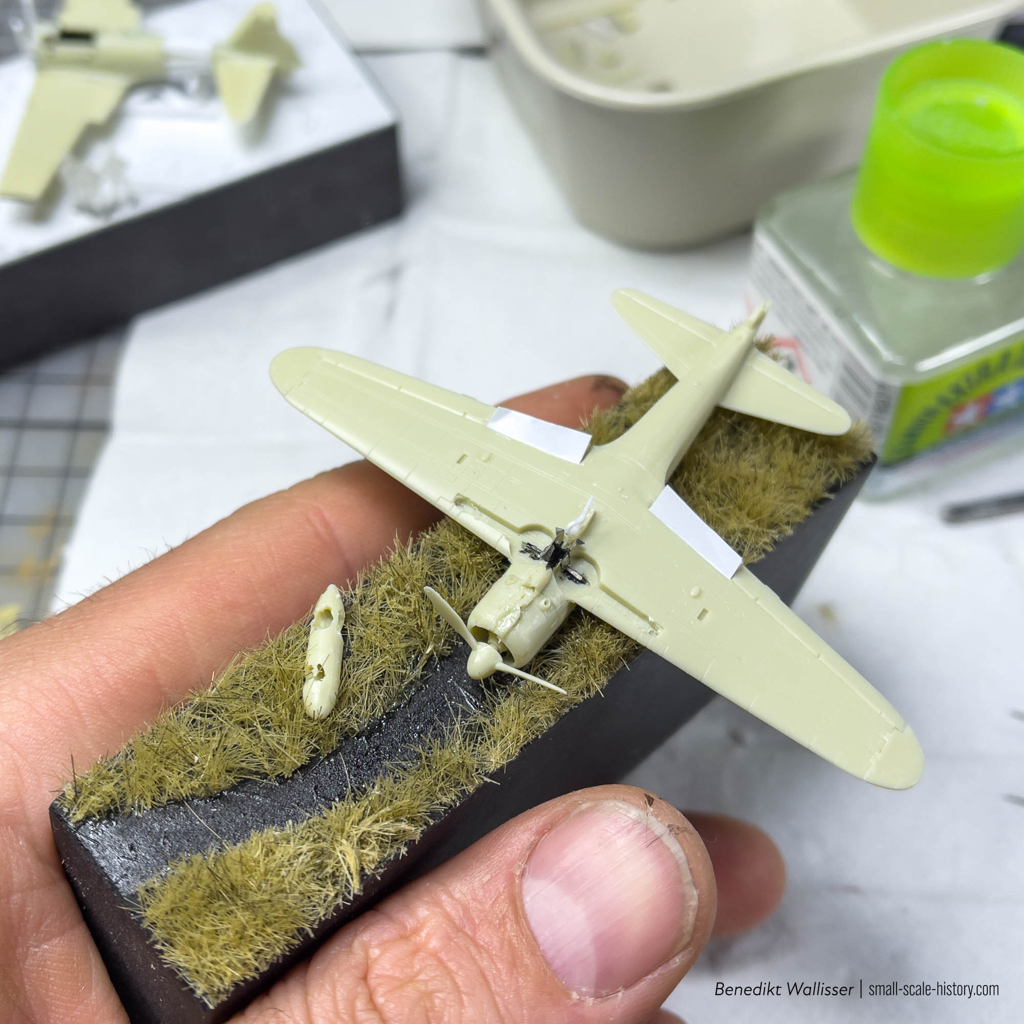 A6M2b – building the Akutan Zero in 1/144th scale